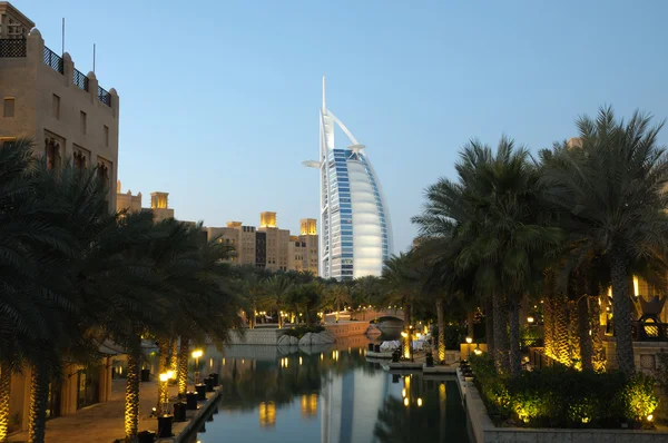 Resort Madinat Jumeirah, Dubai — Stock Photo, Image