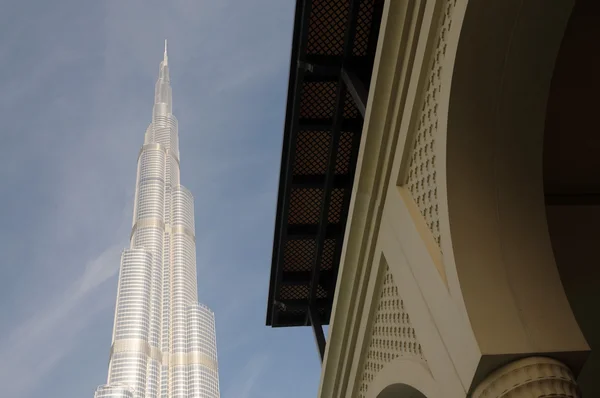 Burj Khalifa - arranha-céu mais alto do mundo, Dubai — Fotografia de Stock