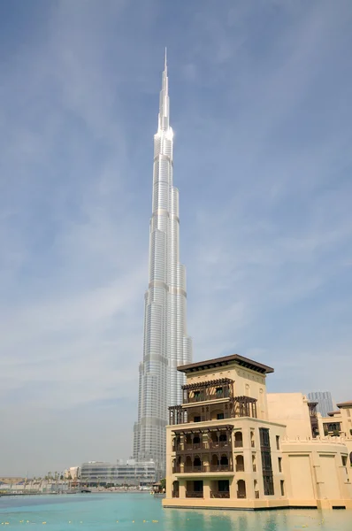 ドバイ ブルジュ ドバイ （ブルジュ ・ ハリーファ）、世界で最も高い超高層ビル — ストック写真