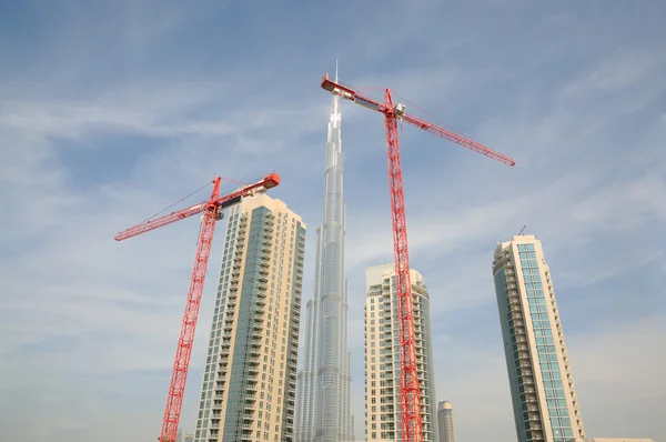 Construction site in Dubai — Stock Photo, Image