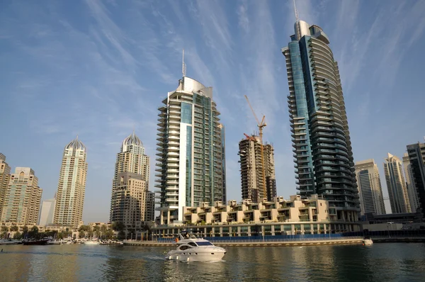 Paisaje urbano de Dubai Marina — Foto de Stock