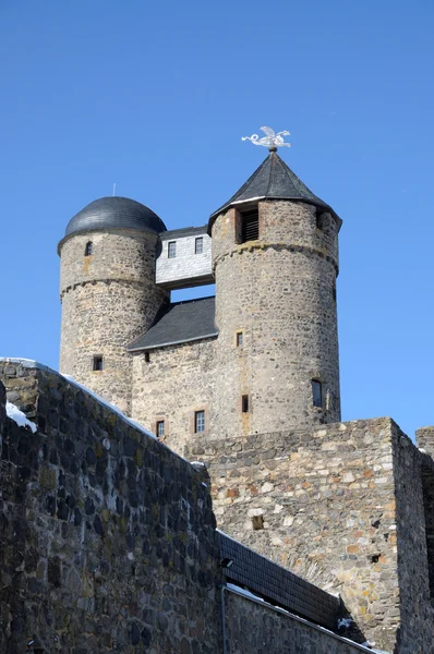Gamla slottet burg greifenstein i Tyskland — Stockfoto