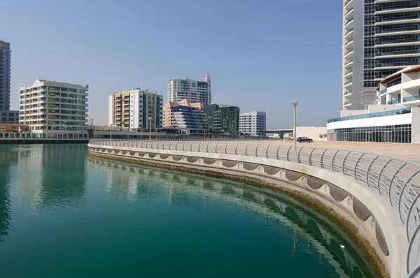 在迪拜的海滨大道 — 图库照片
