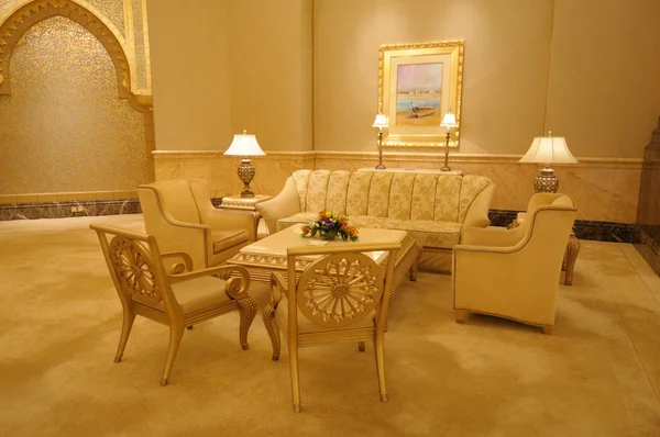 Interior of the Emirates Palace, Abu Dhabi — Stock Photo, Image
