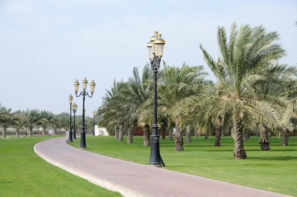 Parco a Sharjah City — Foto Stock