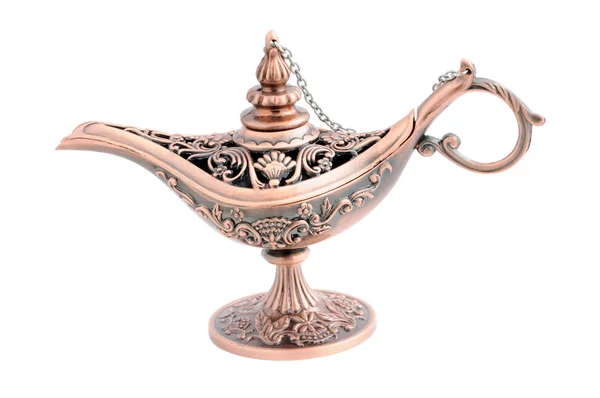 Tradiční arabská olejová lampa — Stock fotografie