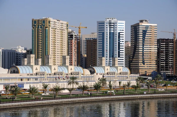 Sharjah cidade — Fotografia de Stock