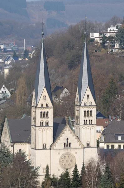 ドイツ siegen の聖ミカエル教会 — ストック写真