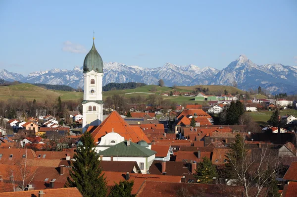 Dorf in Bayern, Deutschland — Stockfoto