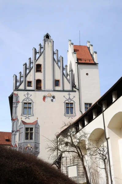 Starobylý hrad fuessen, Německo — Stock fotografie
