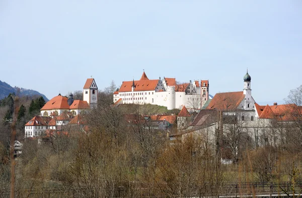 バイエルンの町フュッセン、ドイツの古代の城 — ストック写真