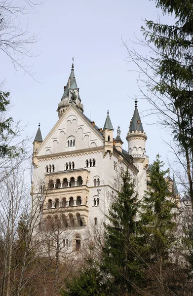 Castillo Neuschwanstein en Baviera, Alemania — Foto de Stock