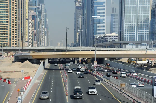 Sheikh Zayed Road, Dubai — Foto Stock
