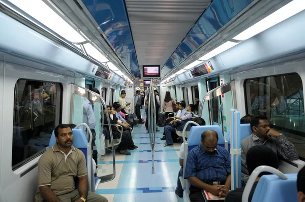 Dubaji metró — Stock Fotó