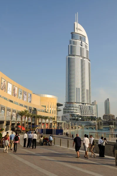 Adresa hotelu v Dubaji — Stock fotografie