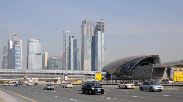 Sheikh Zayed Road, Dubai — Stockfoto