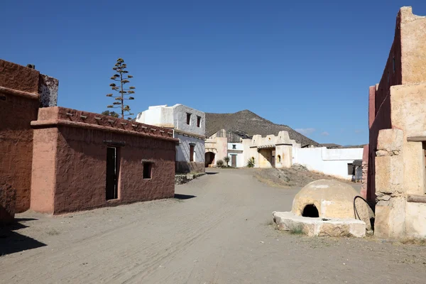 Terk edilmiş Meksikalı pueblo Köyü — Stok fotoğraf
