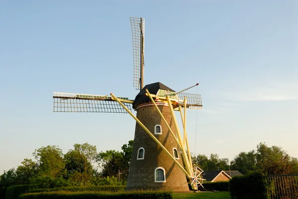 Molino de viento en los Países Bajos —  Fotos de Stock