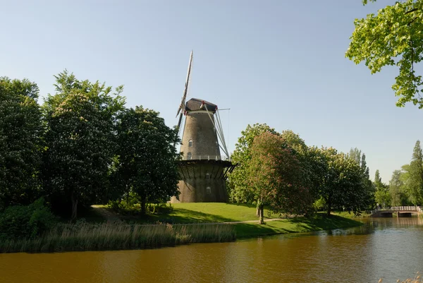 Windmolen in de Nederlanden — Stockfoto