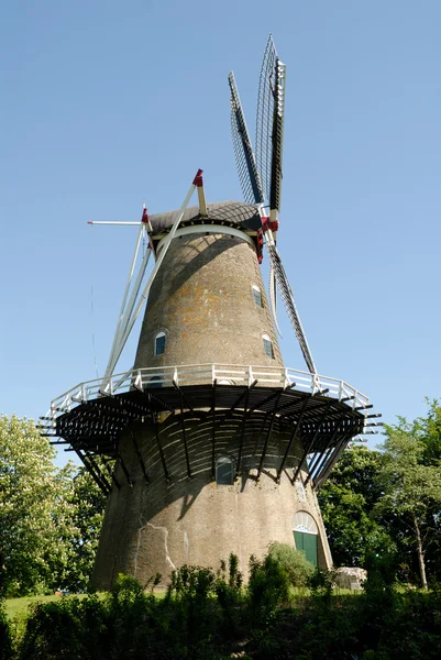Molino de viento en los Países Bajos — Foto de Stock