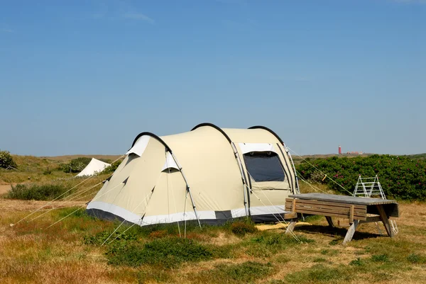 Camping i Nederländerna — Stockfoto