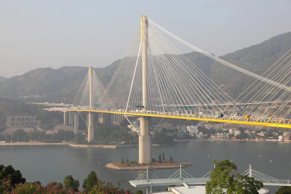 Ponte Ting Kau, Hong Kong — Foto Stock