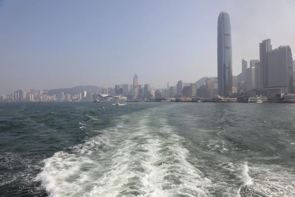Выезд из Гонконга — стоковое фото