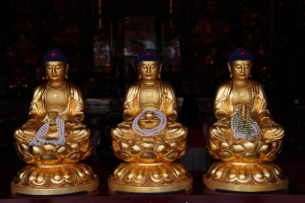 Temple of 10000 Buddhas in Hong Kong — Stock Photo, Image