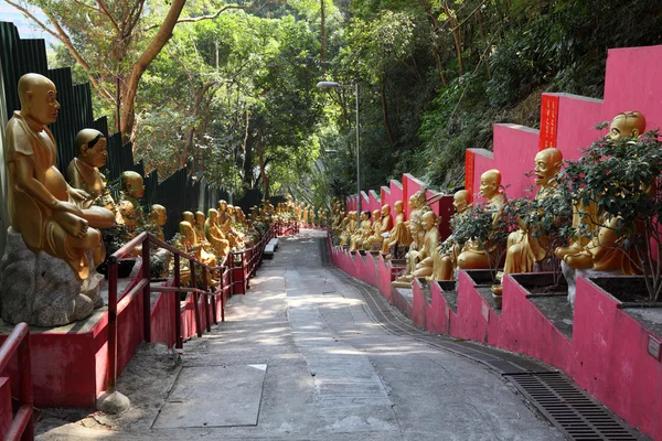 Tempio di 10000 Buddha a Hong Kong — Foto Stock