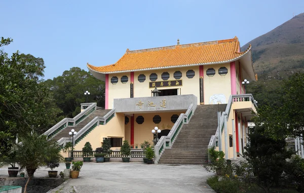 Świątynia buddyjska w tian tan, hong kong, Chiny — Zdjęcie stockowe