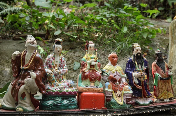 香港で 10000 仏の寺の仏像 — ストック写真