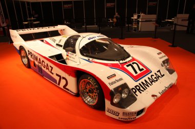 Porsche 926 C Le Mans Racing Car clipart