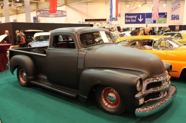 Custom US Chevy Pickup Truck from the 1950 clipart