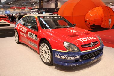 Citroen Xsara WRC Rally Race Car clipart