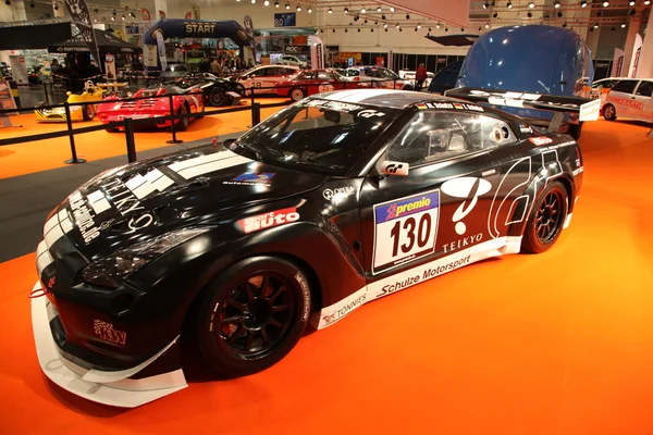 Nissan gtr r35 závodní auto — Stock fotografie
