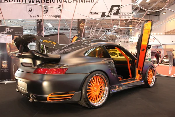 Porsche GTR con porte ad ala di gabbiano — Foto Stock