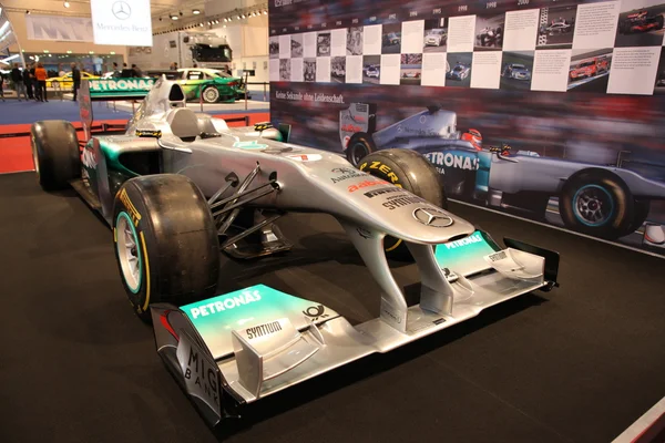 Mercedes-Benz Formel-1-Rennwagen — Stockfoto