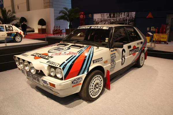 1987 lancia delta HF integrale rally coche de carreras —  Fotos de Stock