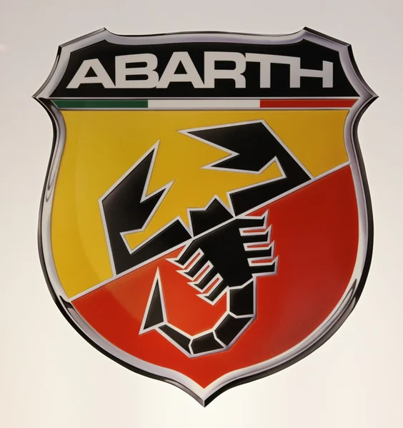 菲亚特 abarth 徽标 — 图库照片