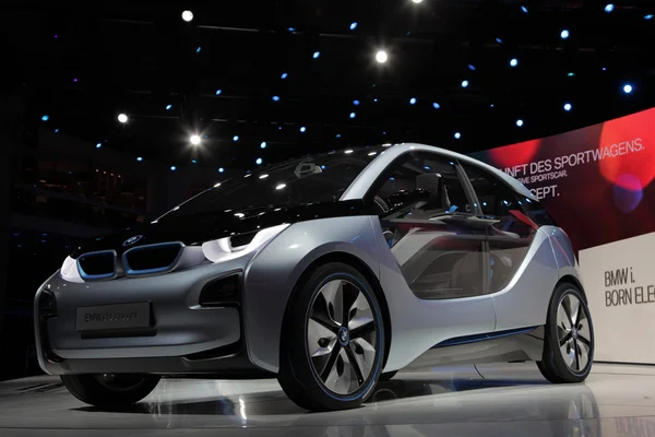 BMW i3 samochód elektryczny koncepcja — Zdjęcie stockowe