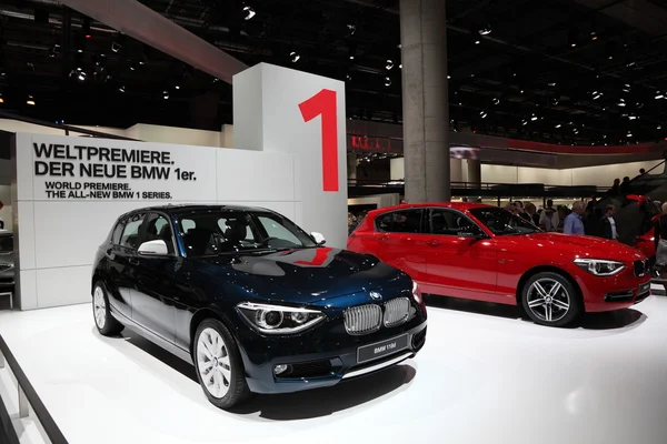 A nova série BMW 1 — Fotografia de Stock