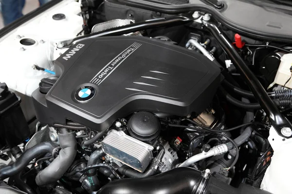 Nuovo motore turbo di BMW TwinPower — Foto Stock