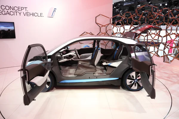 BMW i3 samochód elektryczny koncepcja — Zdjęcie stockowe