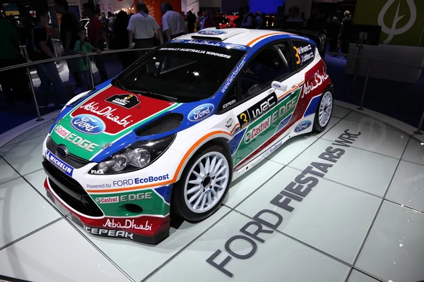 Раллийный автомобиль Ford Focus RS WRC — стоковое фото