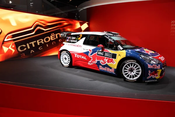 Раллийный гоночный автомобиль Roen DS3 WRC — стоковое фото