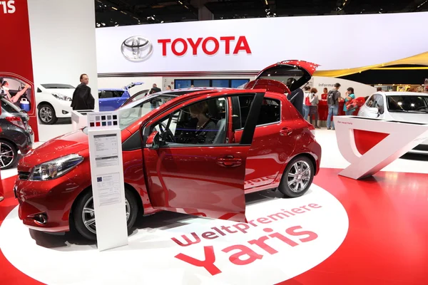 Новая Toyota Yaris — стоковое фото