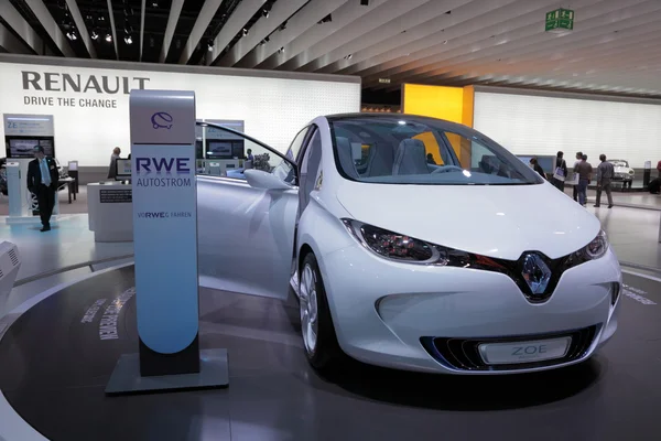 A nova elétrica Renault Zoe — Fotografia de Stock