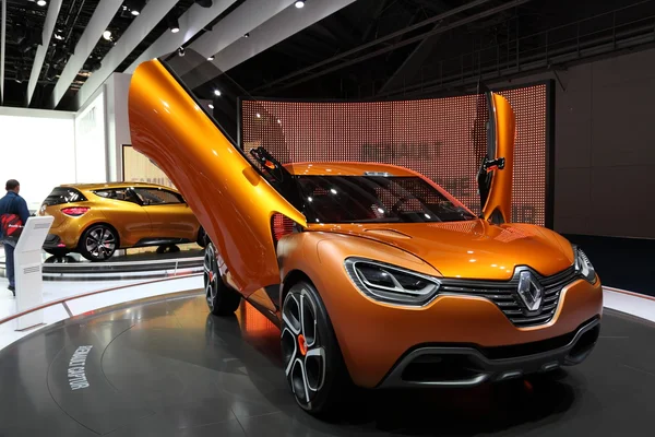 Renault captur konceptbilen — Stockfoto