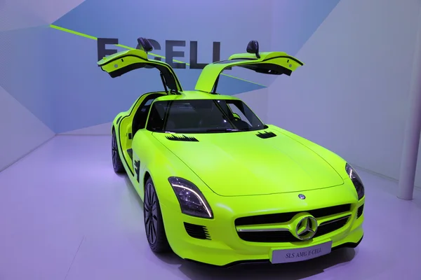 Mercedes Benz SLS E-Cell electric car — Stock Photo, Image