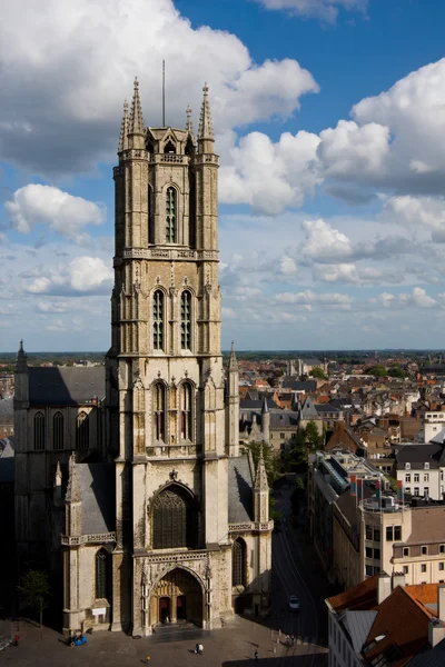 Собор Святого Бавоса, Гент, Бельгия — стоковое фото